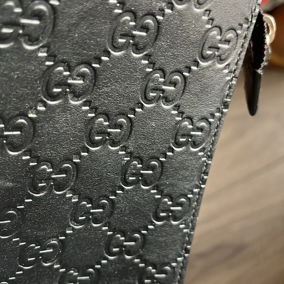 Gucci Leather Large Clutch Bag - Picture 9 of 17